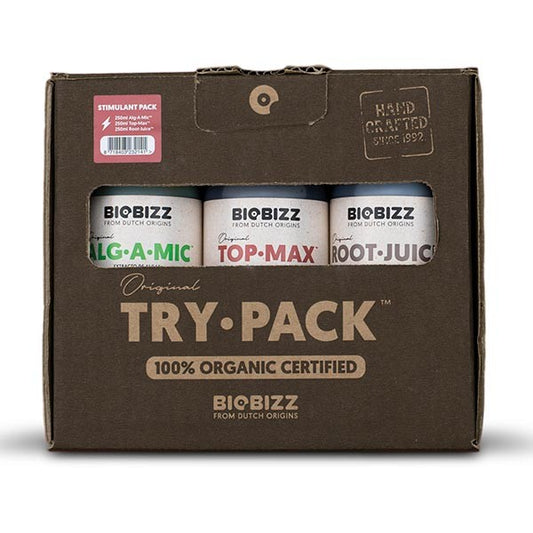 Try-Pack Stimulans von Biobizz - GrowTarraco Distribuciones SLU