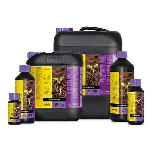 Atami Soil Nutrition A+B, fertilizante base mineral integral para cultivo en tierra