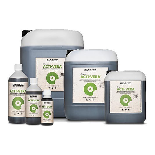 BioBizz Acti-Vera, activador orgánico con aloe Vera para reforzar el sistema inmune de las plantas