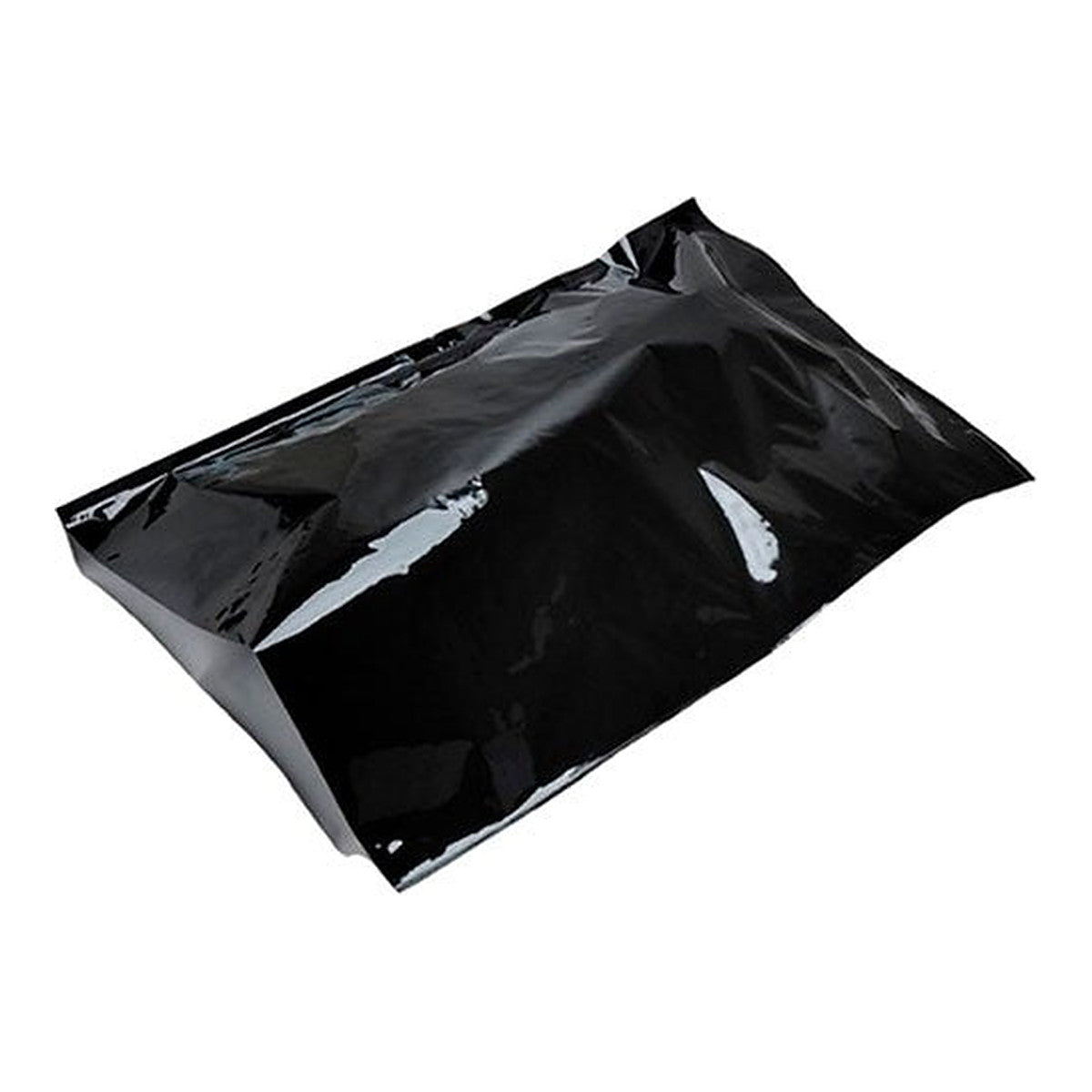 Bolsa Sellable de Almacenamiento Negra, Bolsa opaca hermética con cierre para conservar cosecha
