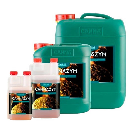 Canna CannaZym, enzimas naturales para descomponer raíces muertas y mantener el sustrato saludable