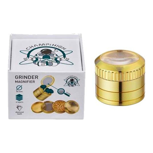 Champ High Magnifier Zoom Metallic Grinder | Grow Industry