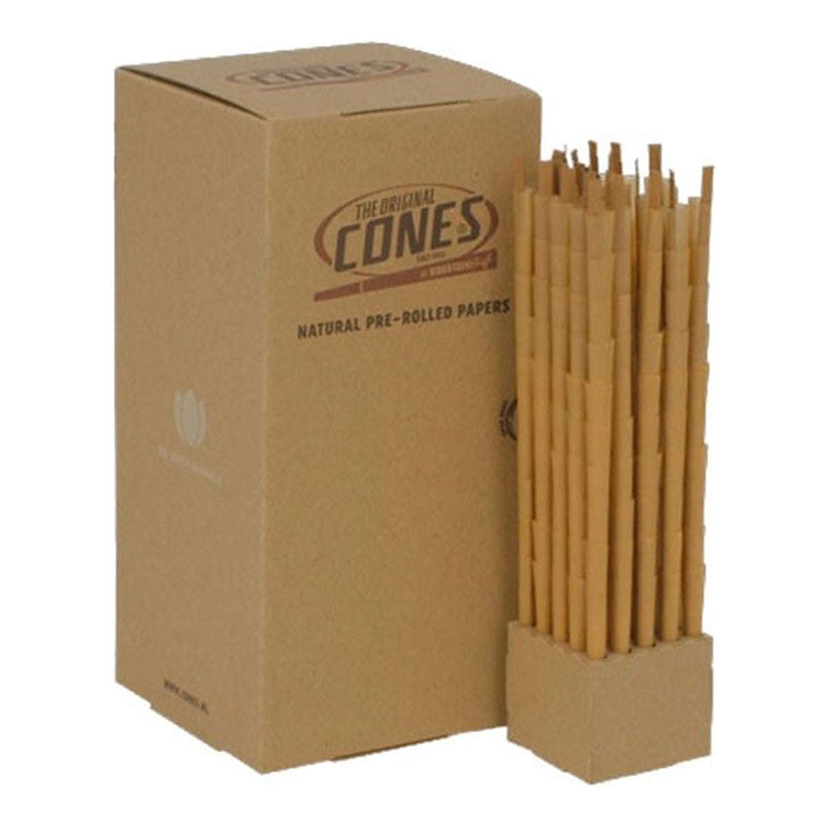 Cones King Size Conos Pre-Enrollados, caja 1000 unidades para liar