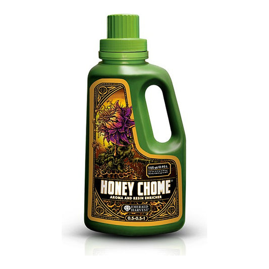 Emerald Harvest Honey Chome, fertilizante con carbohidratos para potenciar el cultivo