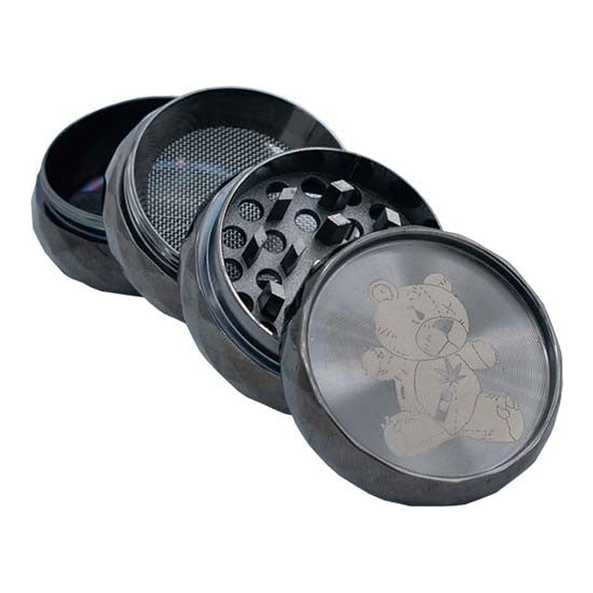 Grinder Oso, molinillo manual de hierbas con diseño de Oso