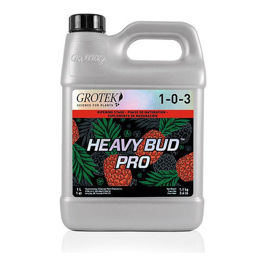 Grotek Heavy Bud Pro, engrosador de cogollos para cultivo de cannabis