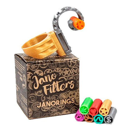 Jano Filters Anillo con 25 Filtros para Cigarrillos