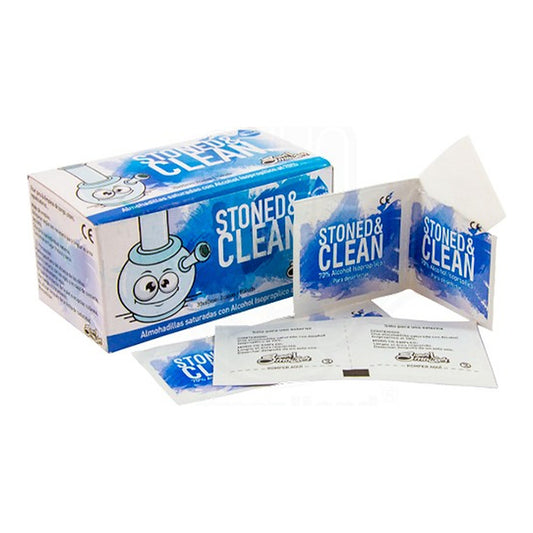 Stoned & Clean Wipes 100 Units | Grow Industry