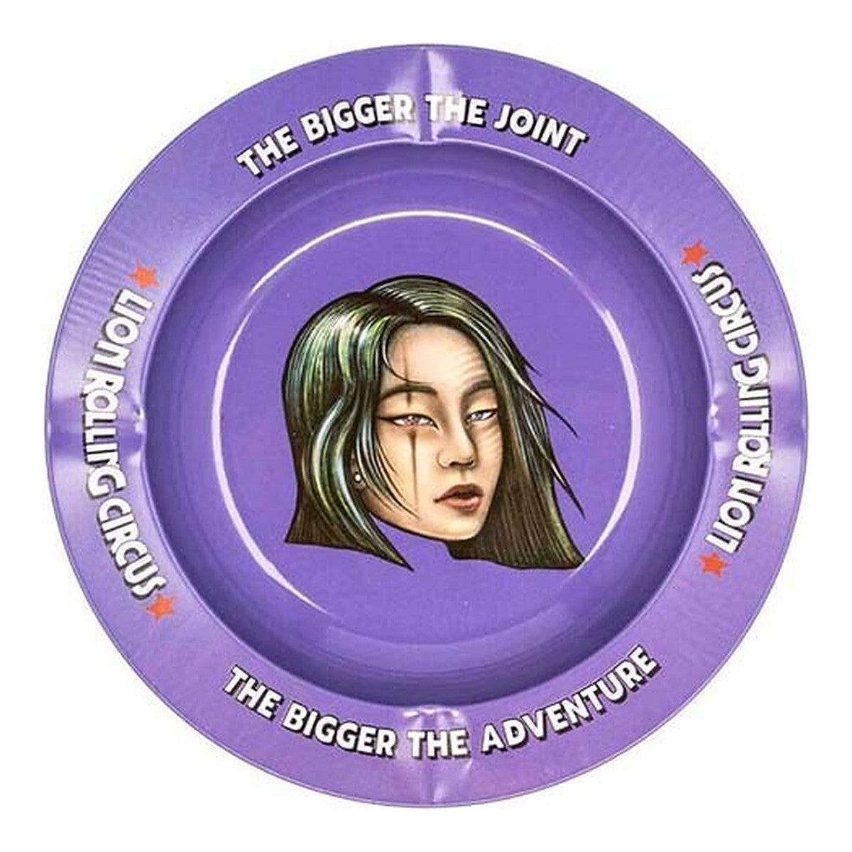 Lion Rolling Circus Ashtray - View 3 | Grow Industry