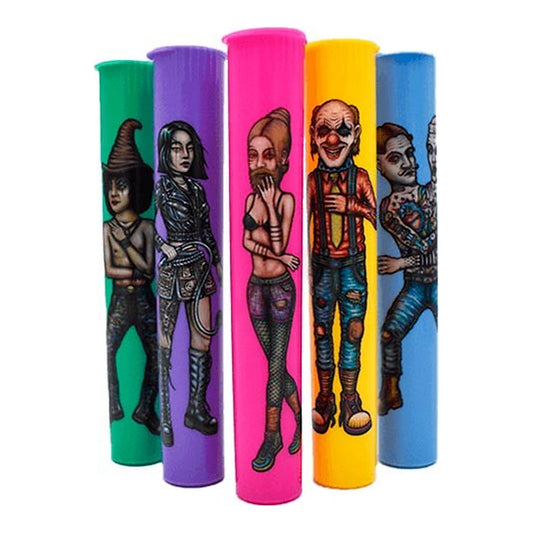Lion Rolling Circus GuardaPorros, estuche portátil para guardar y proteger porros de forma