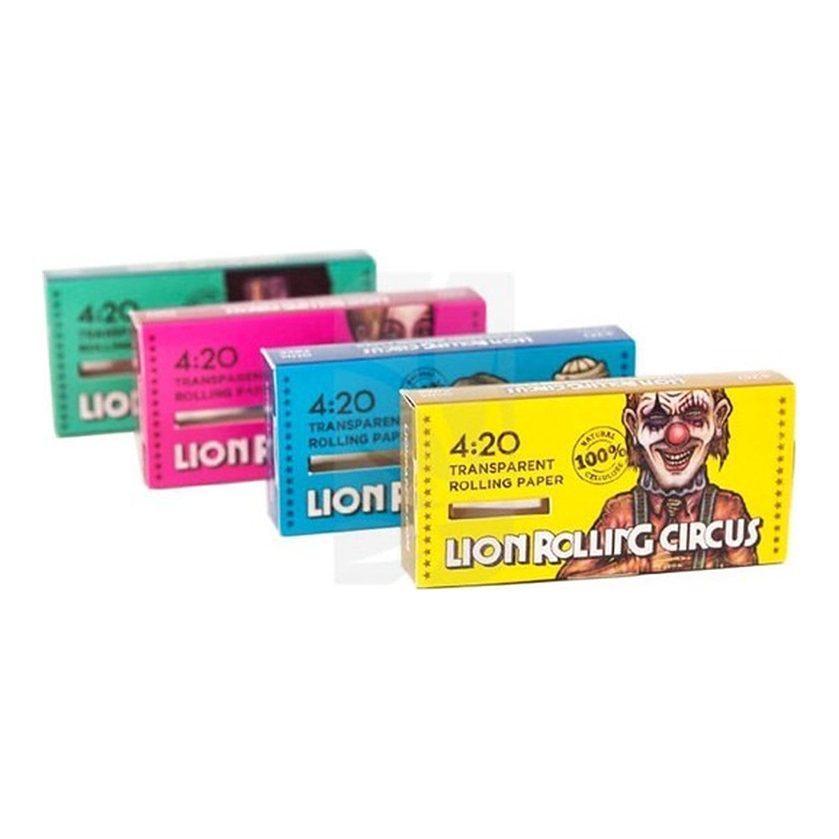 King Size Lion Rolling Circus Transparent Paper - View 2 | Grow Industry