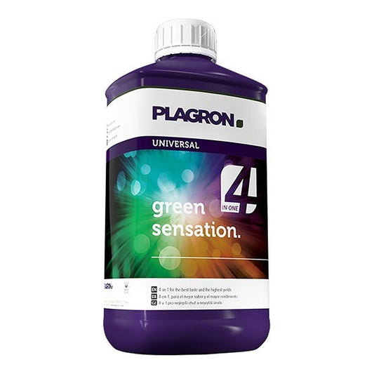 Plagron Green Sensation, estimulador de floración 4 en 1 para maximizar producción y calidad