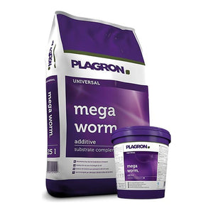 Plagron Mega Worm, humus de lombriz 100% orgánico para mejorar el sustrato y la fertilidad