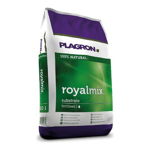 Plagron Royal Mix 50L, sustrato premium con nutrientes para cultivo orgánico en tierra