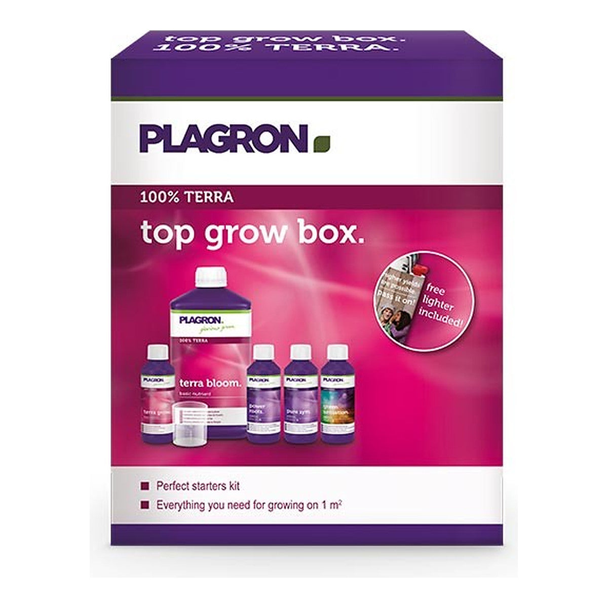 Top Grow Box 100% Terra by Plagron - Pack | Grow Industry