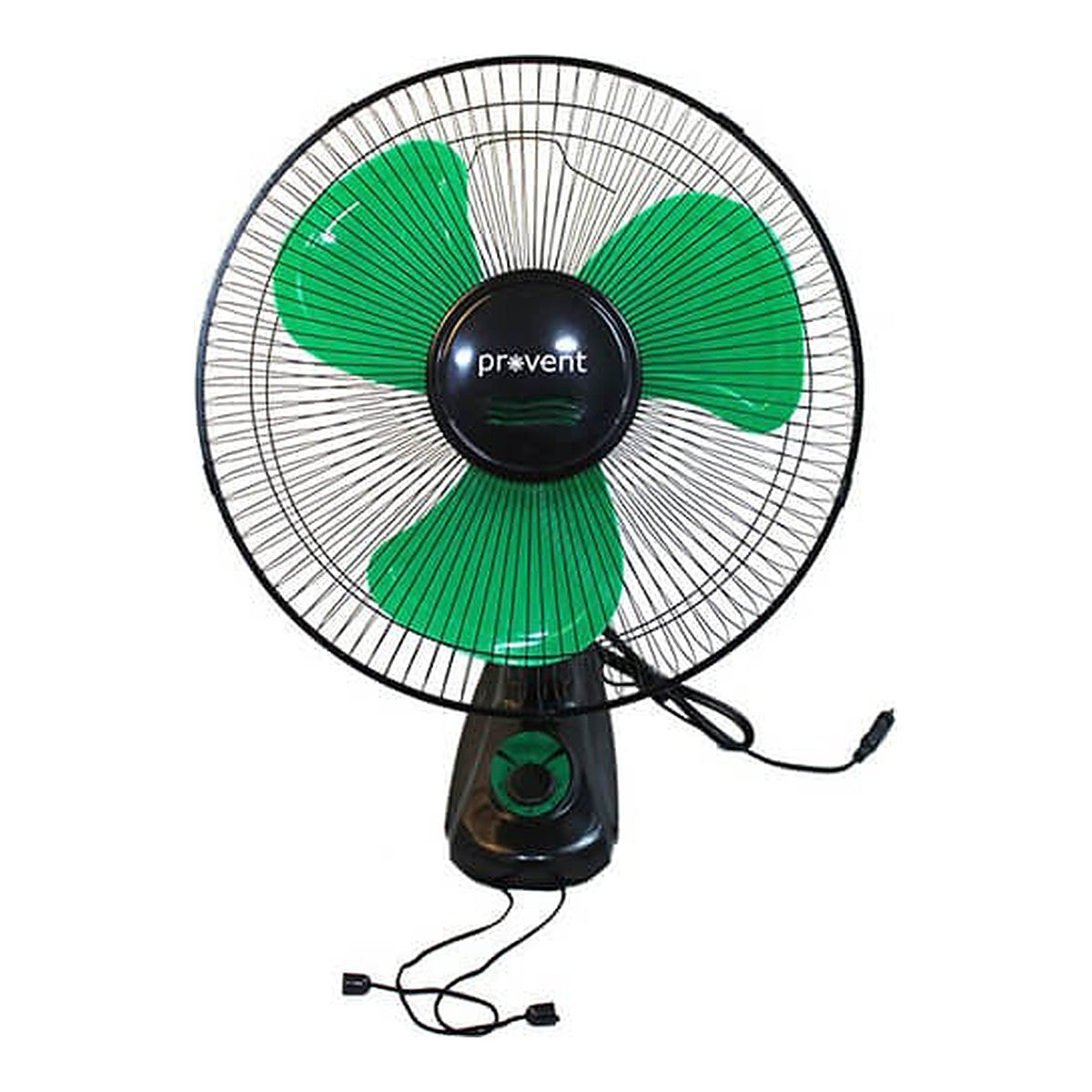 Pure Factory Pro-Vent Ventilador con Cuerda, Ventilador mural silencioso con tirador para indoor