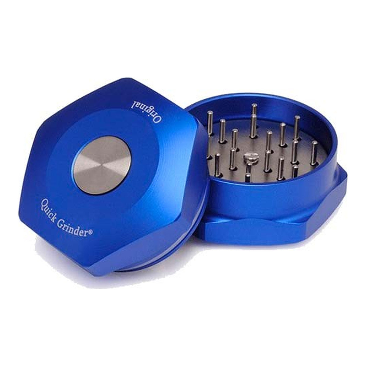 Quick Grinder, Grinder compacto de bolsillo para triturar material vegetal de forma rápida