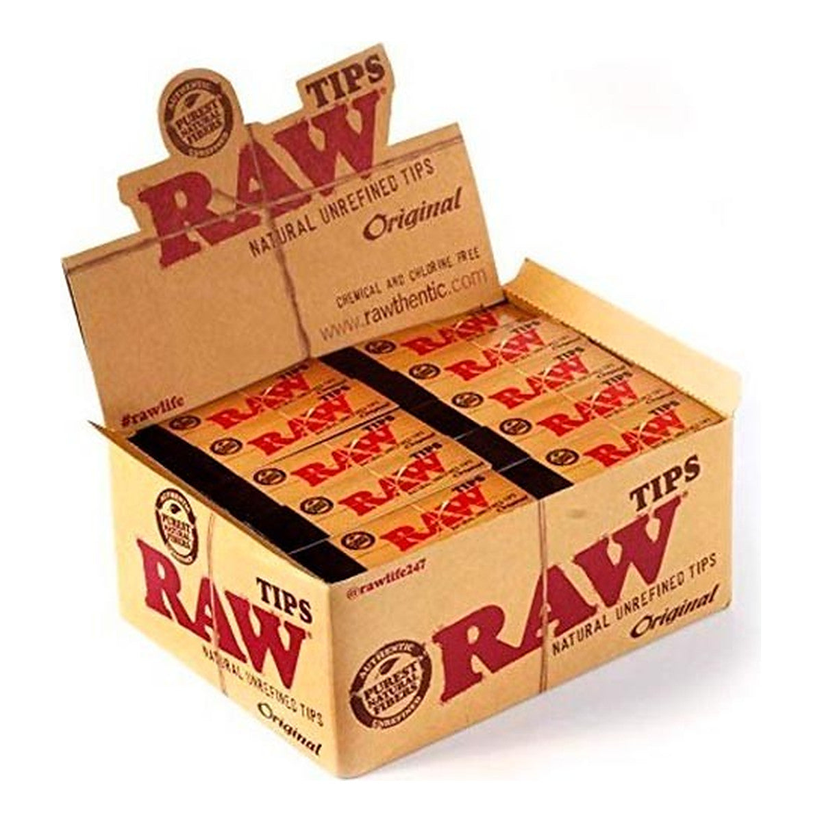 RAW Classic Tips Filtros de Fumar, vista 2