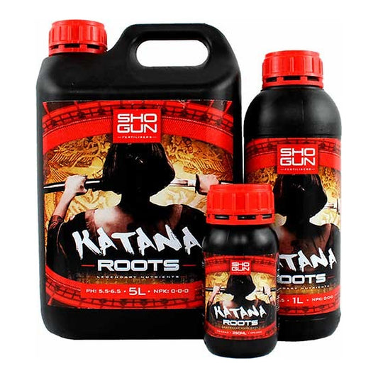 Shogun Katana Roots, estimulador de raíces para todas las fases de cultivo