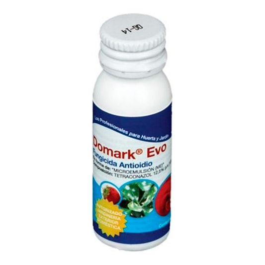 SIPCAM Fungicida Domark Evo 15ml, Fungicida sistémico concentrado contra oídio y hongos en cultivo